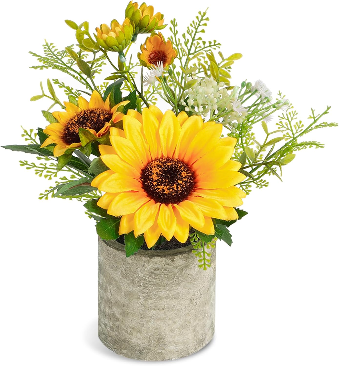 717Vlj3bQzL._AC_SL1500_.jpg Yellow artificial flowers - Image 1
