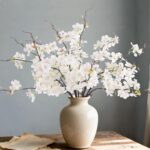 12 faux cherry blossom branches