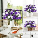 Outdoor faux petunias - Image 3