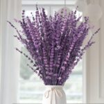 Natural dried lavender bouquet