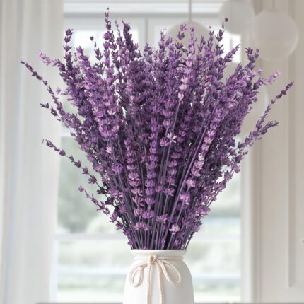 Natural dried lavender bouquet