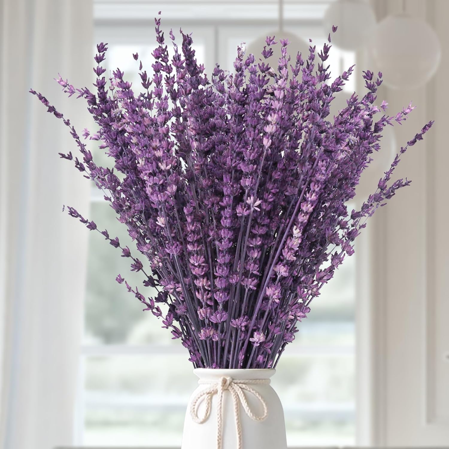 71aXk2x1KUL._AC_SL1500_.jpg Natural dried lavender bouquet - Image 1