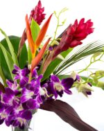 Orchid and Tropical Flower Bouquet - Image 2