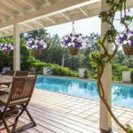 Outdoor faux petunias - Image 2